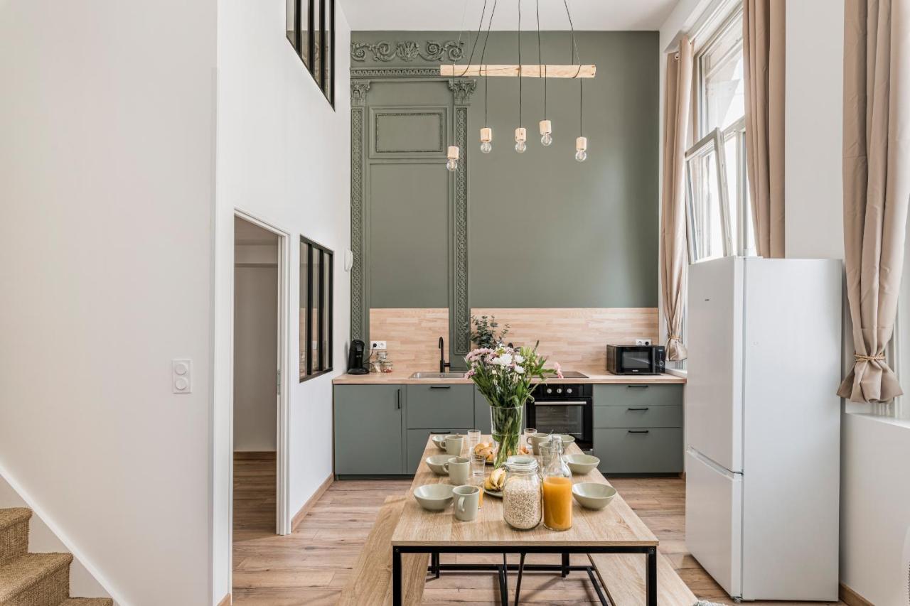 Charmant & Spacieux Appartement En Coeur De Ville Saint-Etienne  Esterno foto