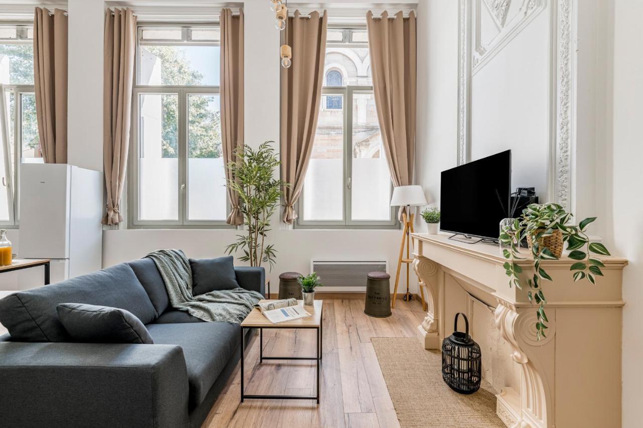 Charmant & Spacieux Appartement En Coeur De Ville Saint-Etienne  Esterno foto